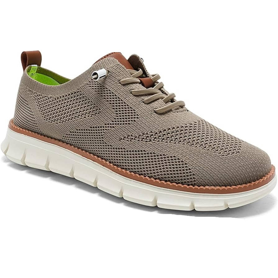 Wide Toe Box Knit Shoes with Moisture Wicking and Odor Control