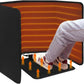 Under Desk Heater with Heated Floor Mat, Portable Foot Warmer with 8 Heat Levels and 12H Timer for Home Office