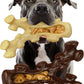 2 Pack Dog Chew Toys for Aggressive Chewers, Indestructible Dog Bones, Medium & Large Breed