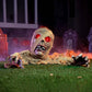 Halloween Zombie Groundbreaker, Light Up Eyes and Creepy Sound with IR Sensor for Outdoor Lawn, Graveyard and Haunted House Decor