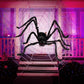 2 Pack 5 FT Halloween Giant Spider Decorations, Hairy Black Fake Spiders for Outdoor Yard, Haunted House and Indoor Party Decor