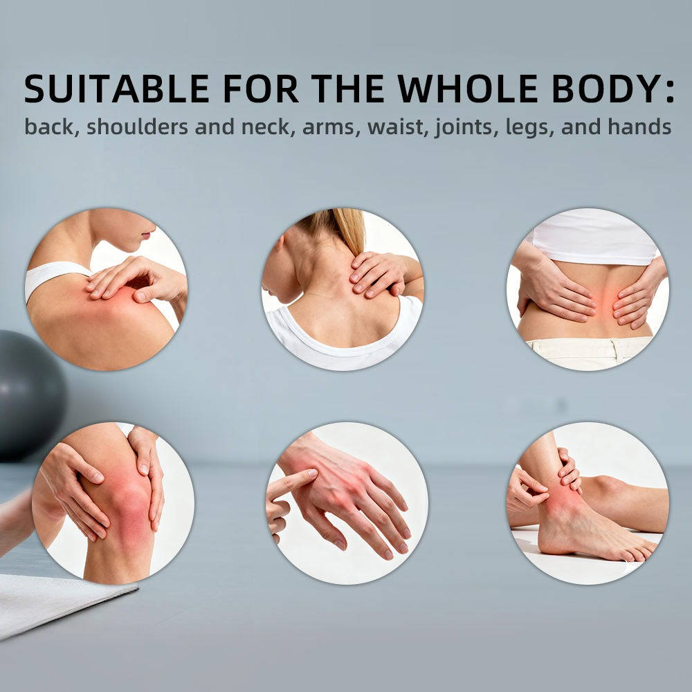 Electric Muscle Scraper, Heated Gua Sha Massage Tool with 3 Heat and 3 Vibration Levels for Deep Tissue Massage