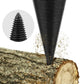 Drill Bits for Wood, Shank Firewood Splitting Drill Bit Works with Any Drill