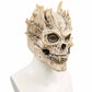 Skull Mask, Full Head Skeleton Mask with Deluxe Latex Helmet Design for Men and Women Halloween Cosplay