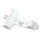 Adjustable Side Sleeping Wedge for Newborns with Dual Cushion Support and Machine Washable Cover