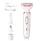 4 in 1 Electric Lady Shaver, Body Hair Trimmer for Face, Nose, Eyebrows and Underarms, Rechargeable Womens Grooming Kit