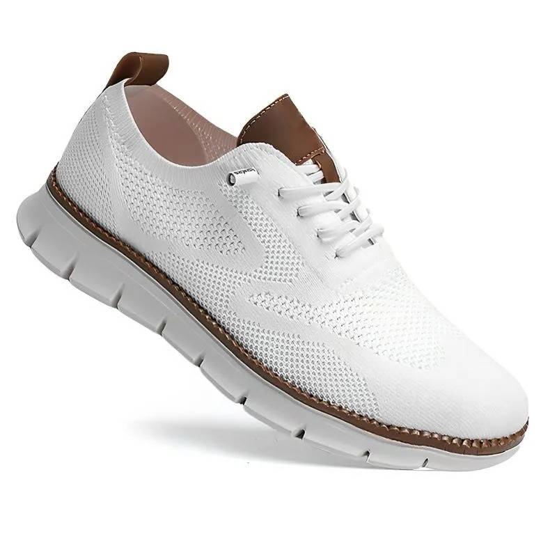 Wide Toe Box Knit Shoes with Moisture Wicking and Odor Control