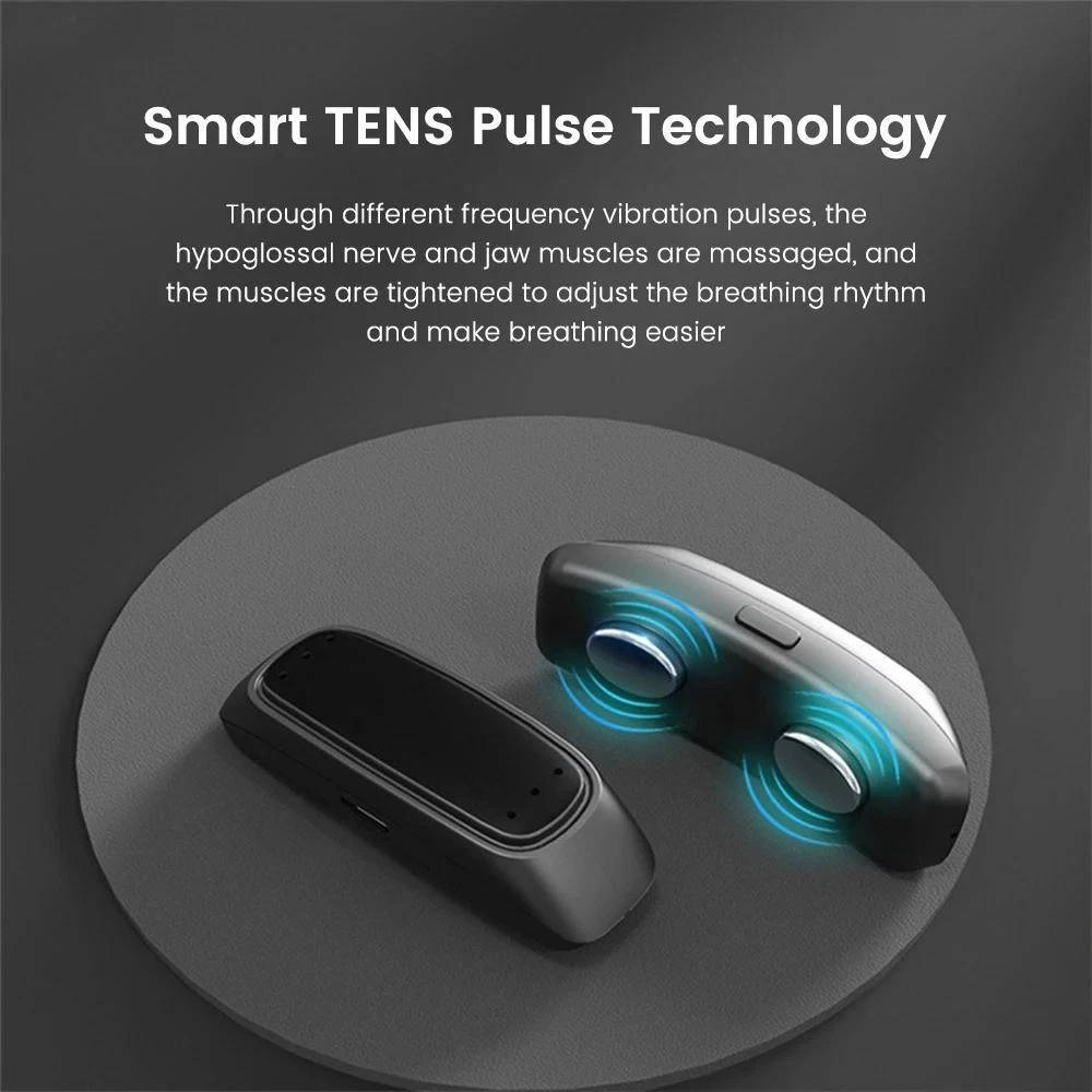 Smart Snoring Stopper Sleep Aid, Anti Snoring Chin Device for Muscle Tightening