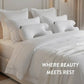 Anti Wrinkle Skincare Pillow, Ergonomic Memory Foam Pillow for Side and Back Sleepers, Helps Reduce Sleep Lines