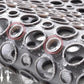 Textured Shower Mat with Traction Grooves and Heat-Resistant Material