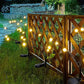 Solar Firefly Lights, Outdoor Waterproof Swaying Garden Lights, Starburst Swaying Solar Stakes for Pathway, Yard & Patio Landscape Decor