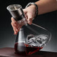 Wine Decanter with 360-Degree Aerator and Double Layer Filter, 1.5 Quart Capacity