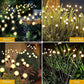 Solar Firefly Lights, Outdoor Waterproof Swaying Garden Lights, Starburst Swaying Solar Stakes for Pathway, Yard & Patio Landscape Decor
