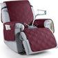 Recliner Chair Cover with Microfiber Surface and Silicone Grip, Machine Washable