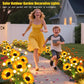 Solar Flowers Plant Lights Decorative Stakes for Yard, Patio, Lawn, Pathway, 4 Pack