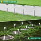 10 PCS Solar Outdoor Lights for Pathway Garden Yard Path Walkway Driveway Lawn Patio