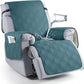 Recliner Chair Cover with Microfiber Surface and Silicone Grip, Machine Washable
