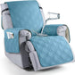 Recliner Chair Cover with Microfiber Surface and Silicone Grip, Machine Washable