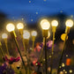 Solar Firefly Lights, Outdoor Waterproof Swaying Garden Lights, Starburst Swaying Solar Stakes for Pathway, Yard & Patio Landscape Decor