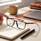 Progressive Glasses with Blue Light Filtering and Light Adaptive Lenses for Reading and Distance