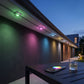 Permanent Outdoor Roofline Light Strand 100ft with RGBICW Color Nodes and App Control