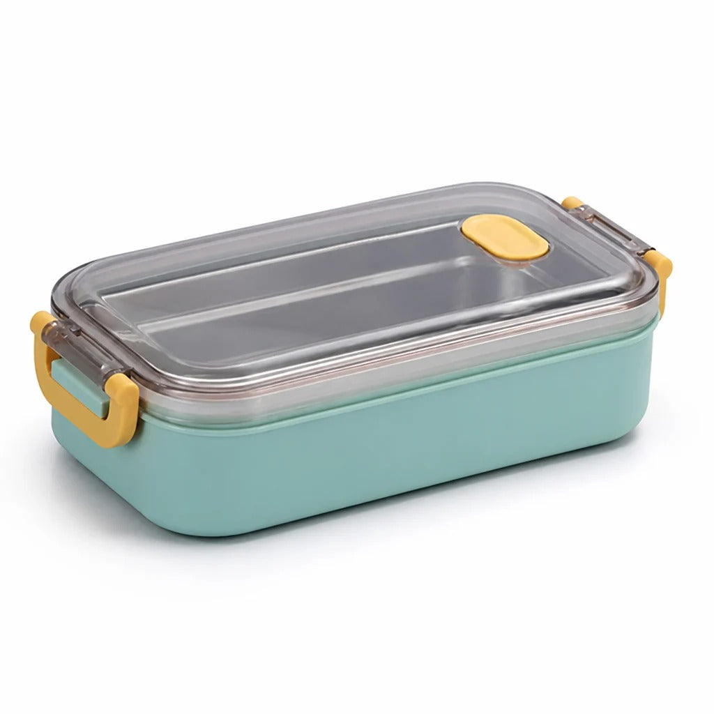 Insulated Stainless Steel Lunchbox, Leak Proof Food Container, Dishwasher Safe Lunch Box for Work, School, Travel and Everyday Meal Prep