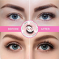Self-Adhesive Eyelashes with Reusable Synthetic Fibers and Replacement Strips