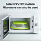 Silicone Splatter Cover with Folding Design and Steam Vents for Microwave, Oven, Refrigerator