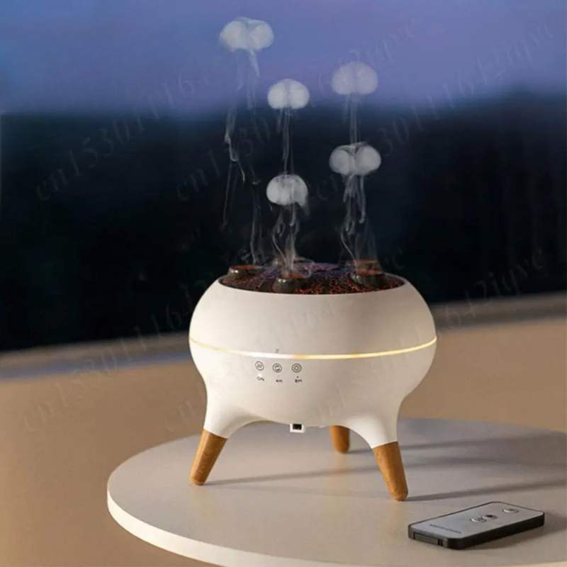 Jellyfish Mist Diffuser with Remote Control and Gradient LED Lighting, 250ml