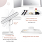 LED Make-up Mirror with Triple Lighting - Clara-White-The Livary