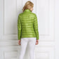 Womens Short Jacket with Front Placket Closure and Regular Fit