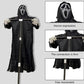 Ghost Face Flying Scarecrow with Screaming Mask for Outdoor Halloween Yard Decoration