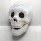 Ceramic Fire Pit Skull Logs with Heat Resistant Design for Halloween Bonfires
