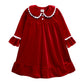 Kids Pajama Set with Plaid Pants and Elastic Waistband