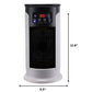 Portable Air Conditioner with Mist Humidifier and Rolling Wheels, 6-Speed Cooling