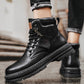 Men's Rugged Lace-Up Ankle Hiking Boots