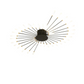 Modern Large LED Ceiling Light - LumenMax-Gold-12-Universal White-Nora Luxe