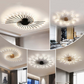 Modern Large LED Ceiling Light - LumenMax-Gold-12-Universal White-Nora Luxe