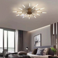 Modern Large LED Ceiling Light - LumenMax-Gold-18-Universal White-Nora Luxe
