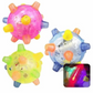 Motion-Activated Dog Ball with LED Lights and Unpredictable Bounce, Rechargeable 5.1 in