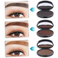 Eyebrow Stamp with Dual Right and Left Stamps and Powder, 3 Shades
