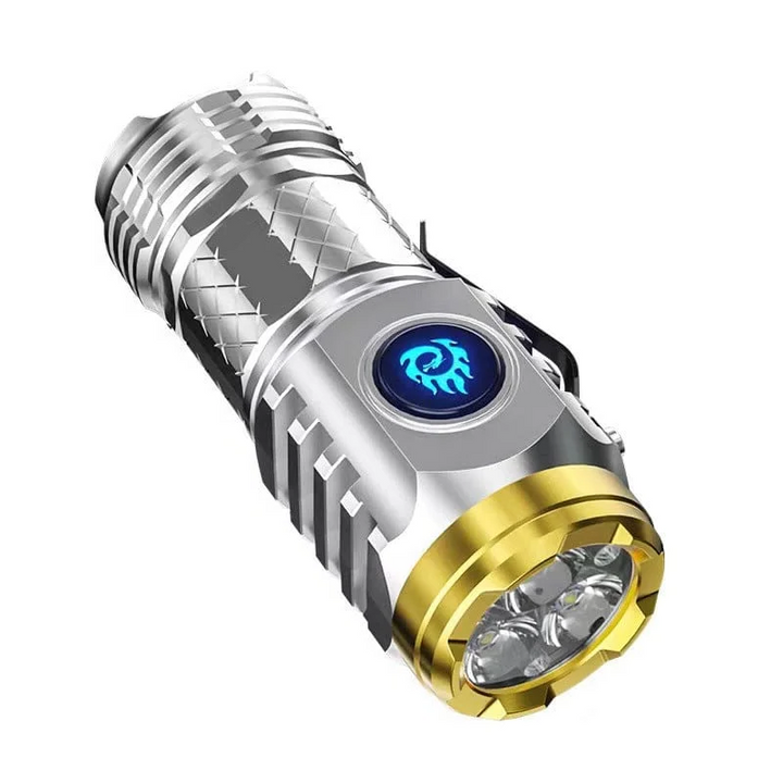 Three-Eyed Monster Mini Flash Super Power LED Flashlight