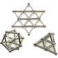 Magnetic Building Blocks Set with 36 Sticks and 27 Beads, Tin Storage