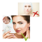 Facial Lift Tape with Medical-Grade Adhesive and Reusable Design, 40 Pieces