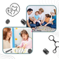 Magnetic Strategy Game with Adjustable Rope Boundary and 20 Pieces