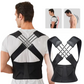 Upper Back Posture Corrector Brace with Adjustable Straps and Shoulder Support