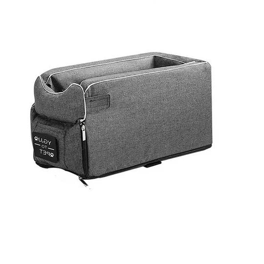 Pet Armrest Safety Seat, Car Seat Travel Bag for Small Dogs and Cats