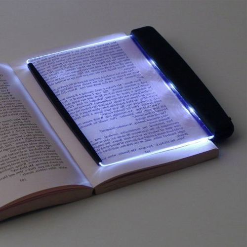 LED Book Light with Flexible Neck and Adjustable Brightness