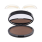 Eyebrow Stamp with Dual Right and Left Stamps and Powder, 3 Shades