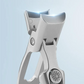 Carbon Steel Nail Cutter with Wide Jaw Opening and Built-In Catcher, Self-Locking